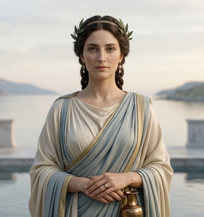 AI-assisted representation of Sophrosyne