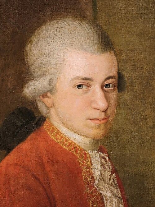 Portrait of Wolfgang Amadeus Mozart