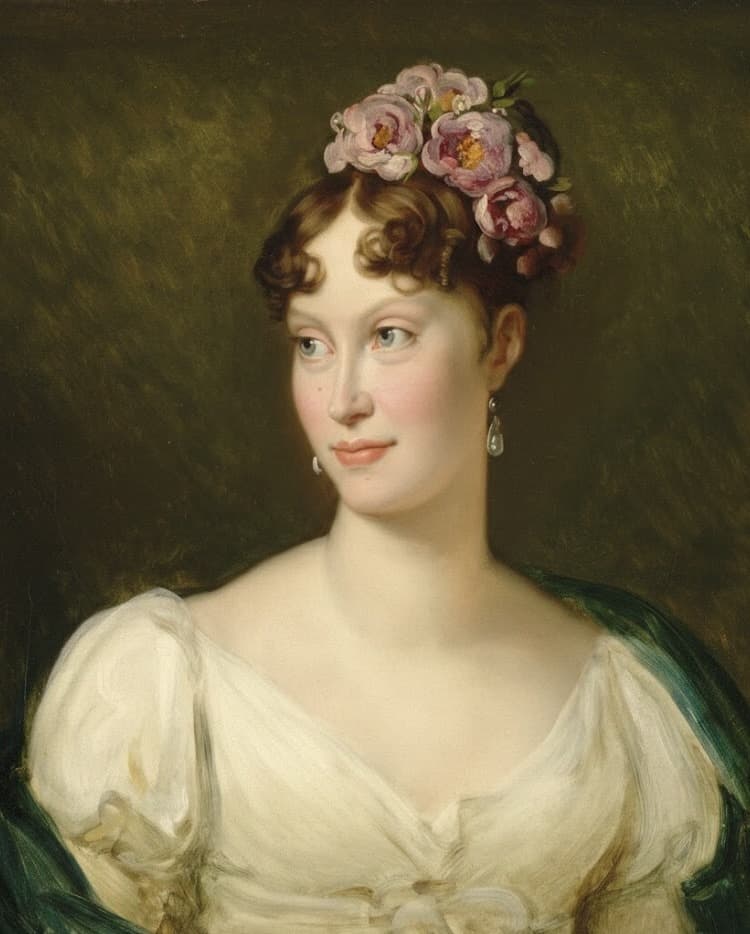 Portrait of Marie-Louise, Duchess of Parma