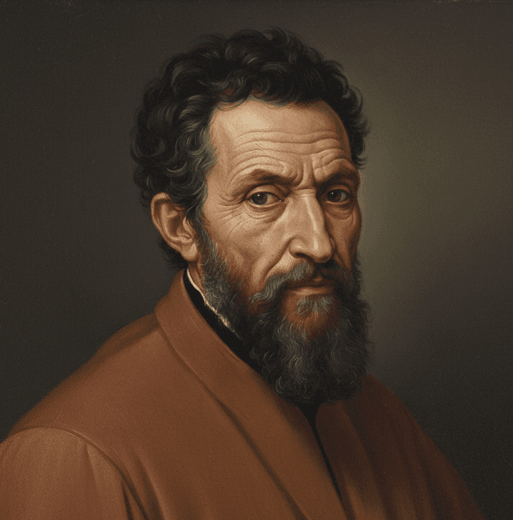Portrait of Michelangelo Buonarroti