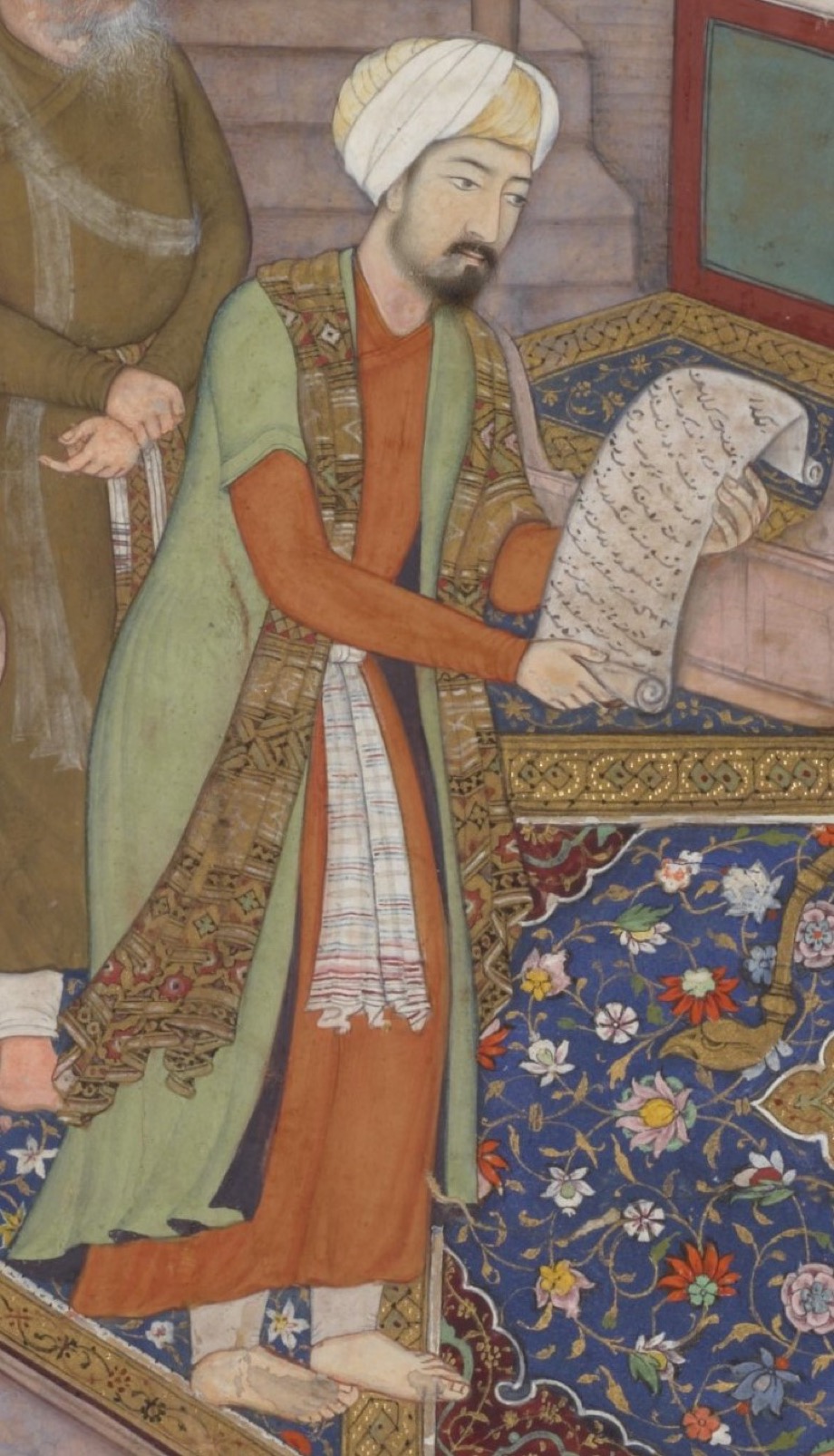 Portrait of Abd al-Qadir Badauni