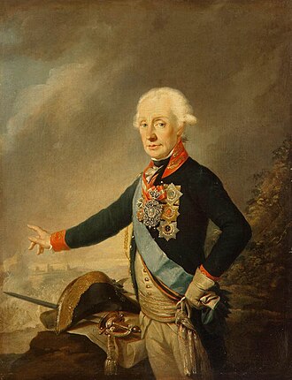 Portrait of Alexander Suvorov
