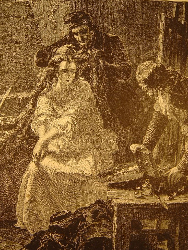 Portrait of Charlotte Corday after Jean-Jacques Hauer, c. 1793