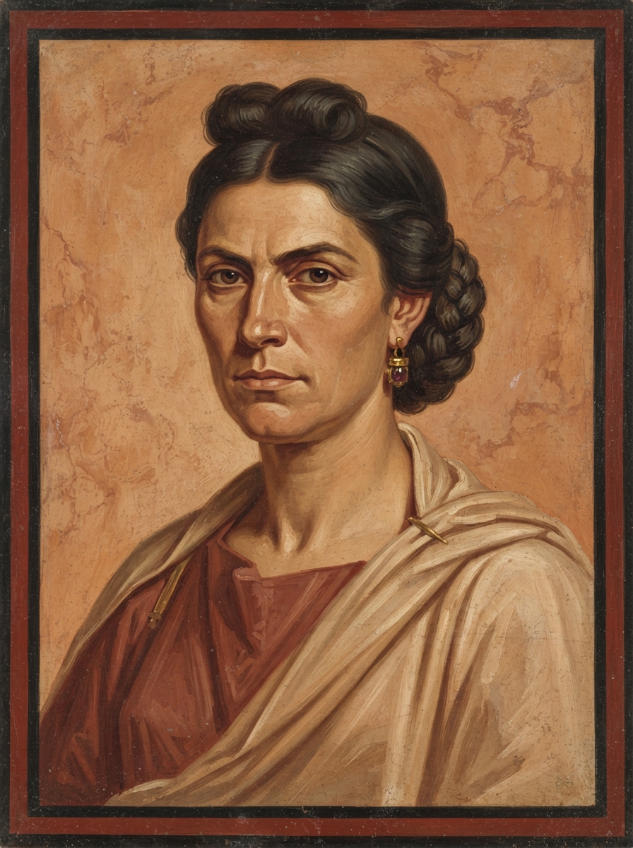 AI-assisted Portrait of Fulvia