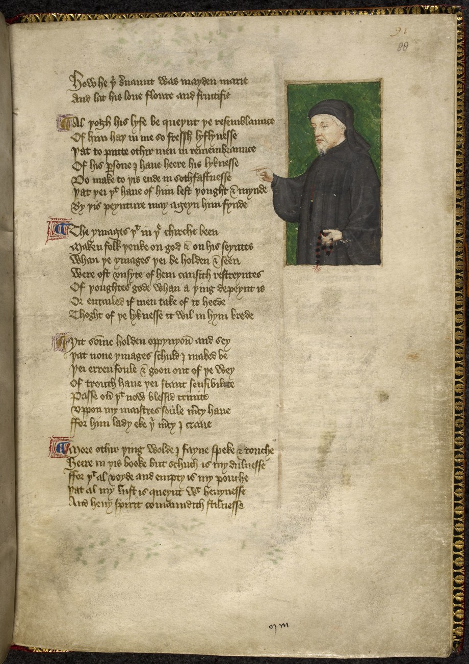 AI-assisted Portrait of Geoffrey Chaucer