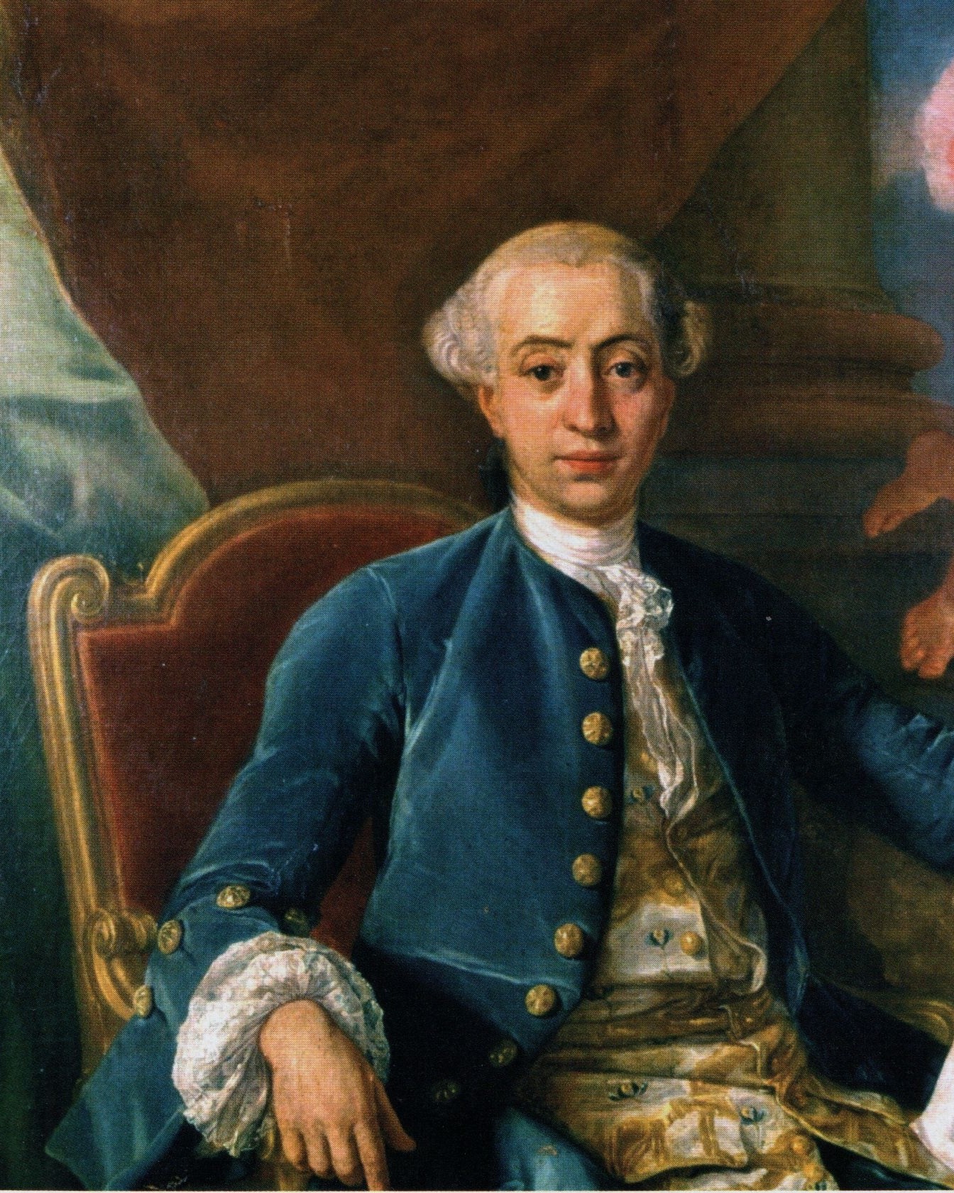 Portrait of Giacomo Casanova