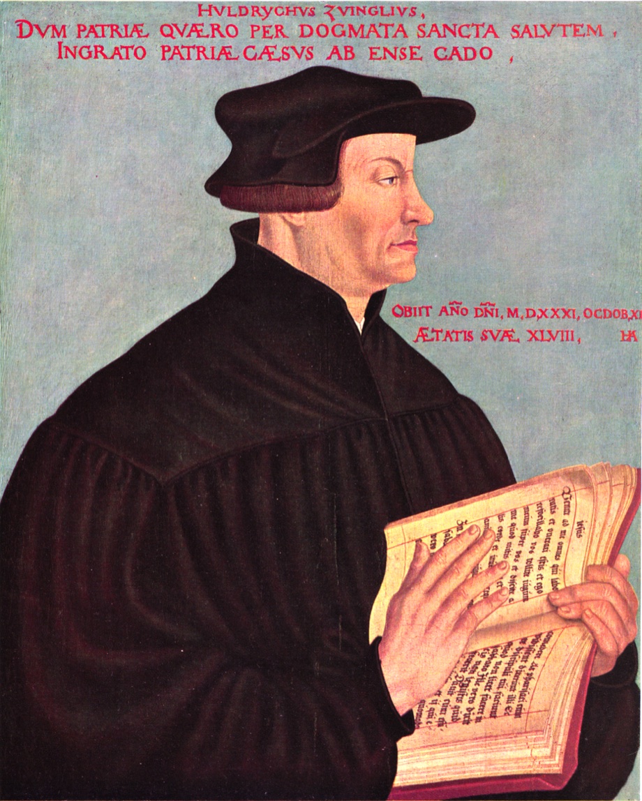 Portrait of Huldrych Zwingli