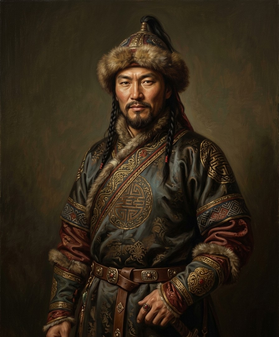 AI-assisted Portrait of Jamukha