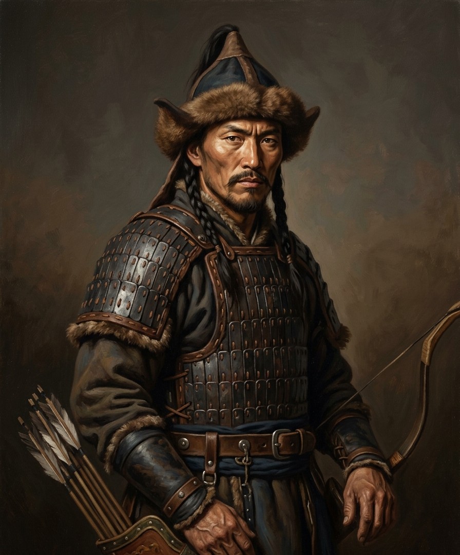 AI-assisted Portrait of Jebe