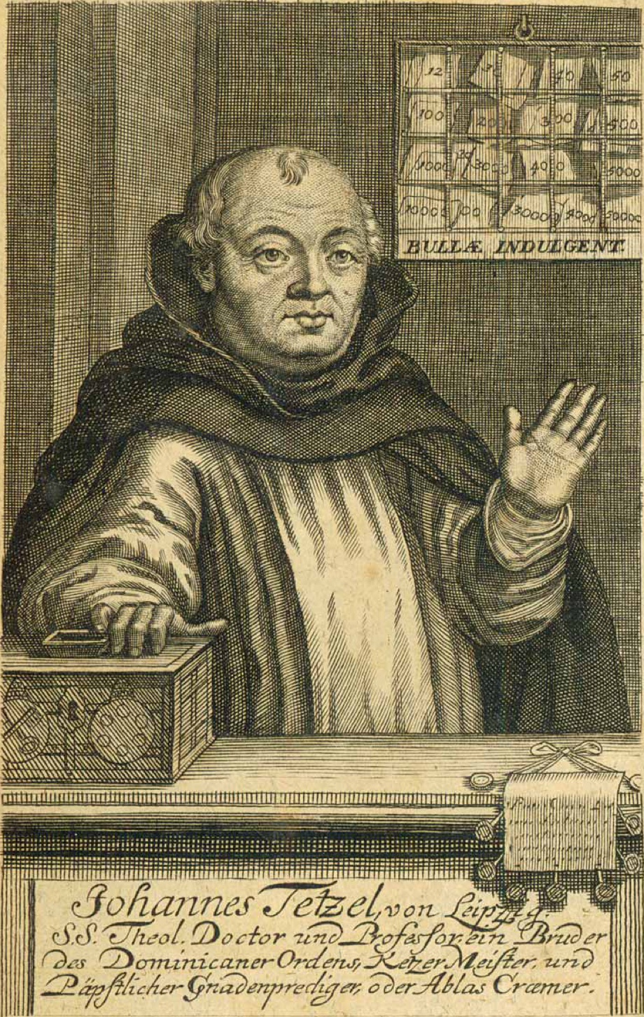 Portrait of Johann Tetzel