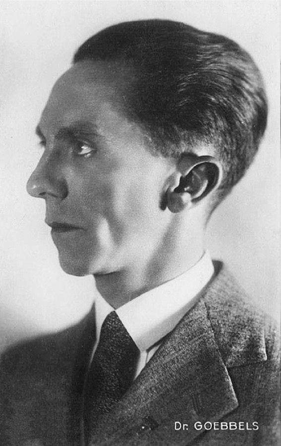 Portrait of Joseph Goebbels
