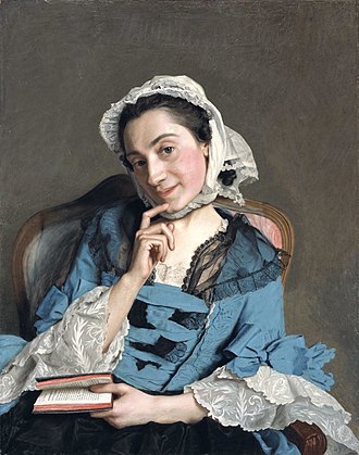 Portrait of Madame d'Épinay