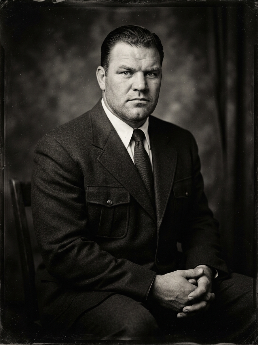 AI-assisted Portrait of Martin Bormann