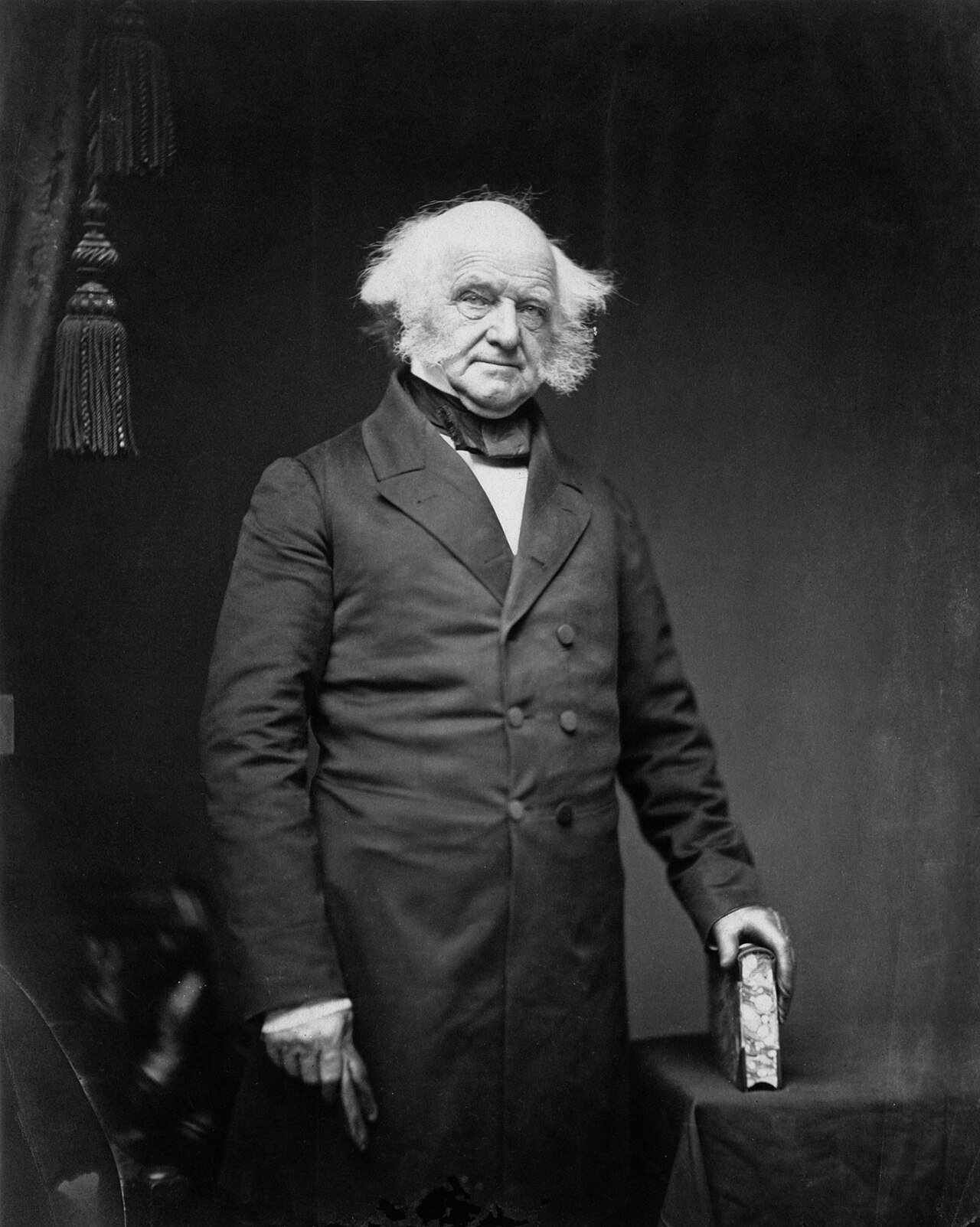 Photograph of Martin Van Buren, c. 1855–1858