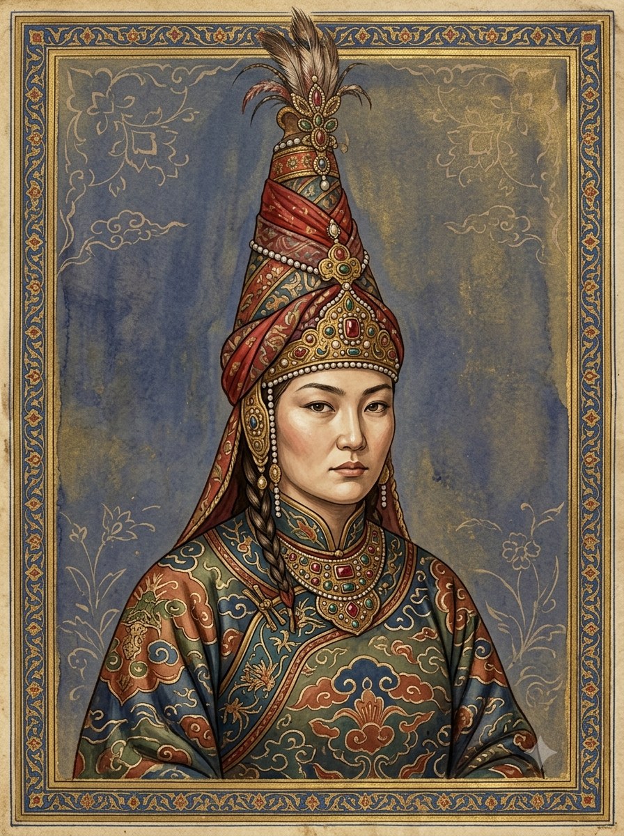 AI-assisted Portrait of Oghul Qaimish