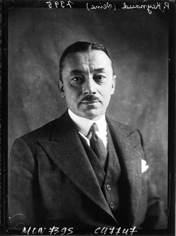 Portrait photograph of Paul Reynaud, Deputy of the Seine