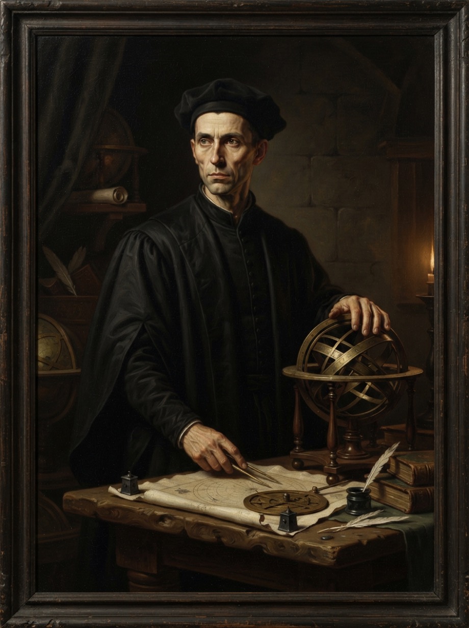 AI-assisted Portrait of Ruy Faleiro