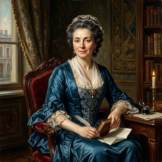 AI-assisted Portrait of Sophie Volland