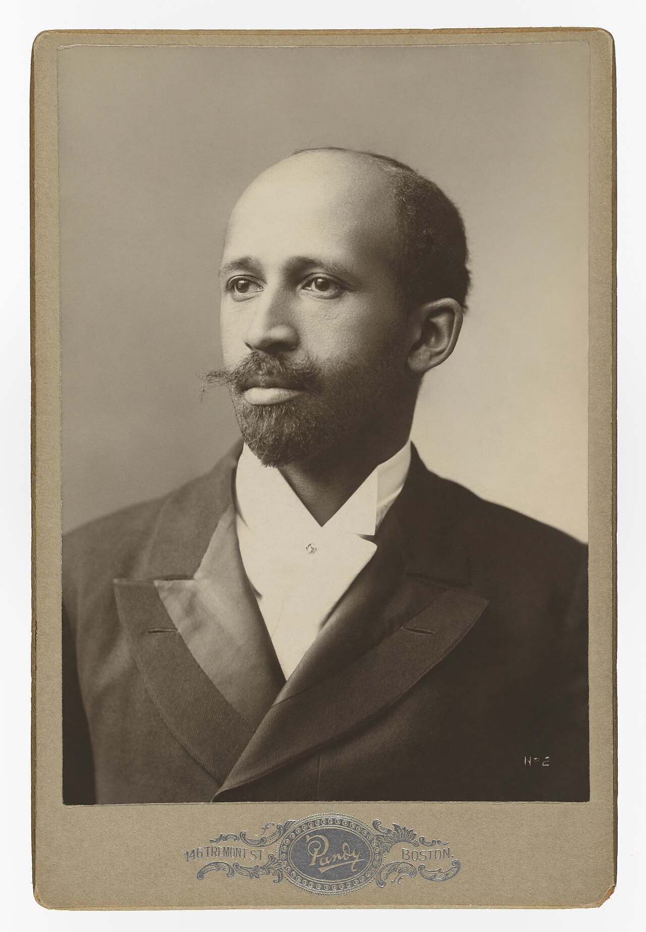 W. E. B. Du Bois photographed by James E. Purdy, 1907