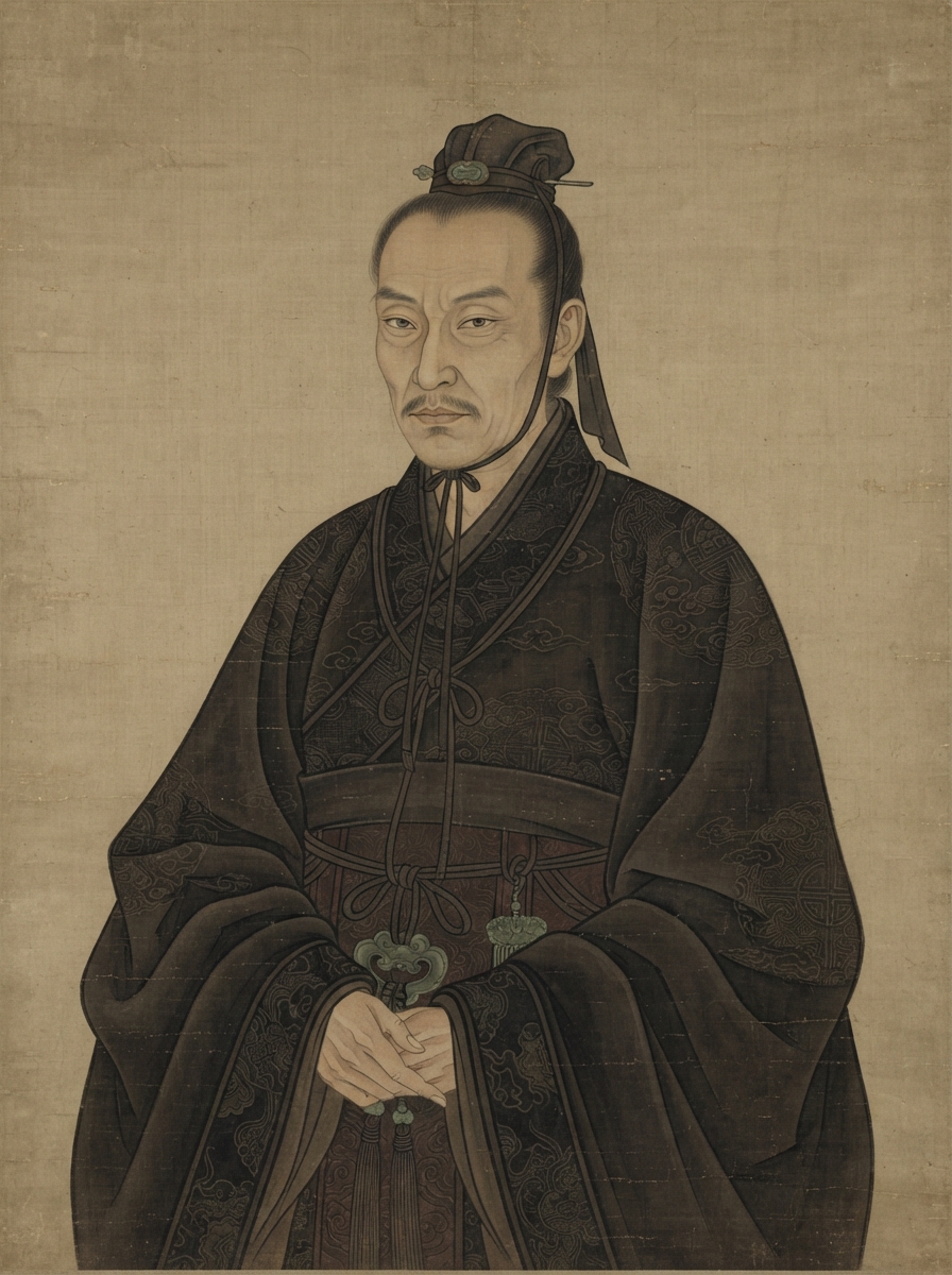 AI-assisted Portrait of Zhao Gao